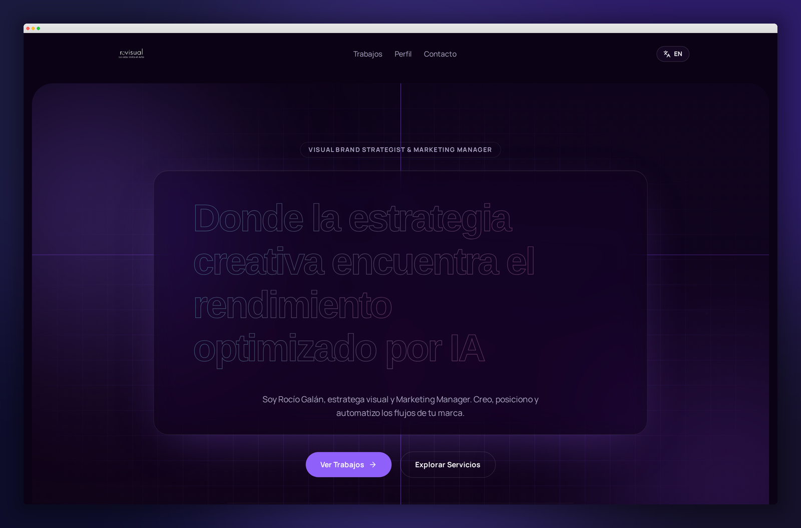 Rovisual — Diseño Web & Experiencia de Usuario